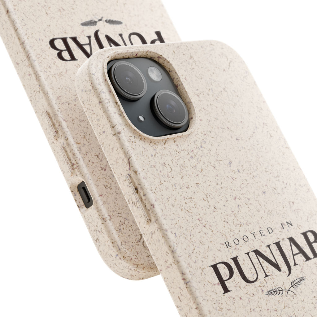 Rooted In Punjab Biodegradable Phone Case