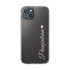 Punjaban clear phone case