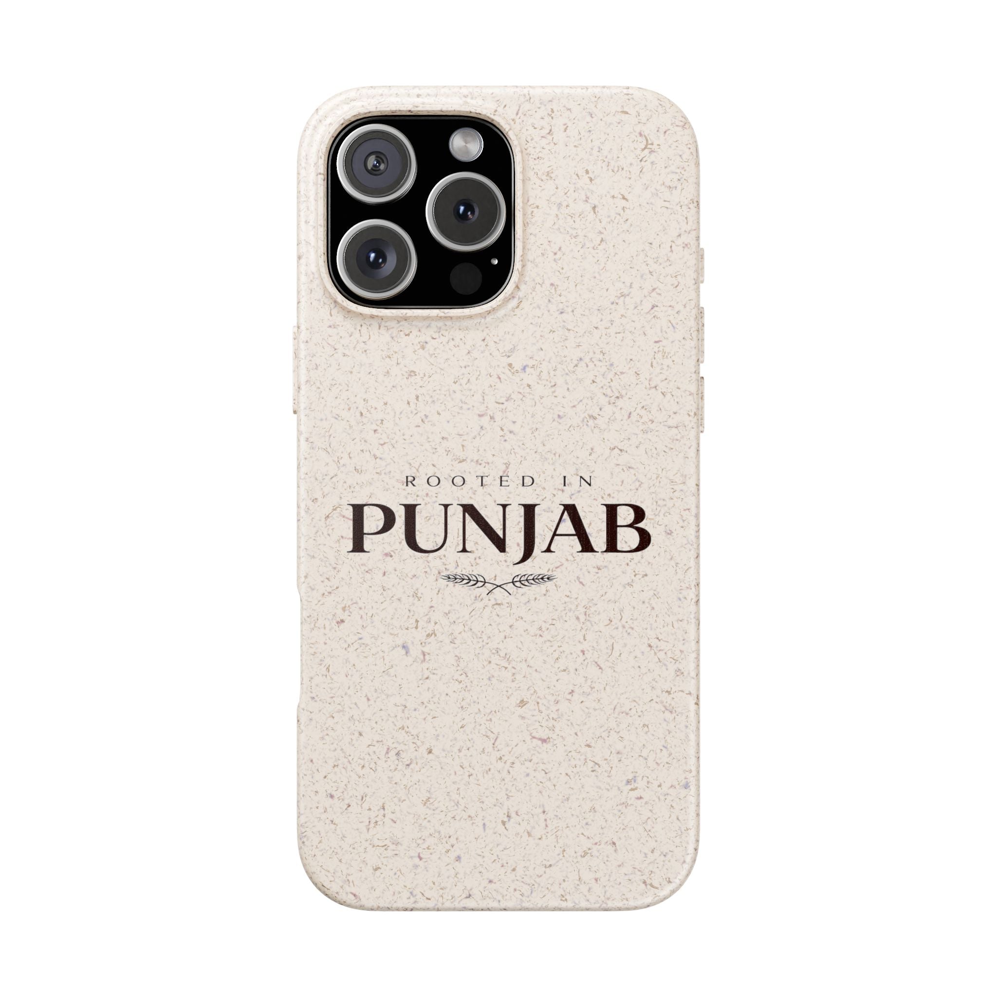 Rooted In Punjab Biodegradable Phone Case