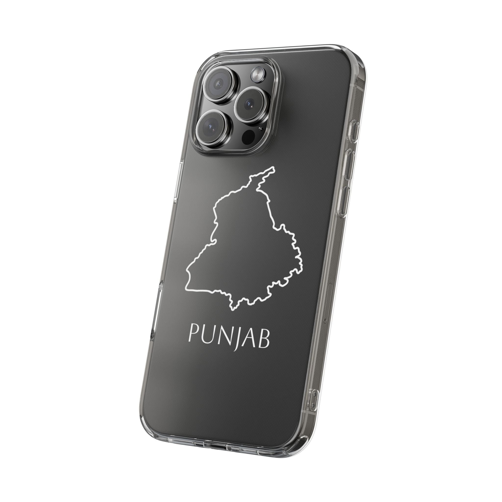 Punjab Clear Impact-Resistant Phone Case