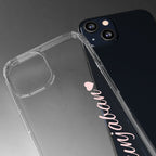 Punjaban clear phone case
