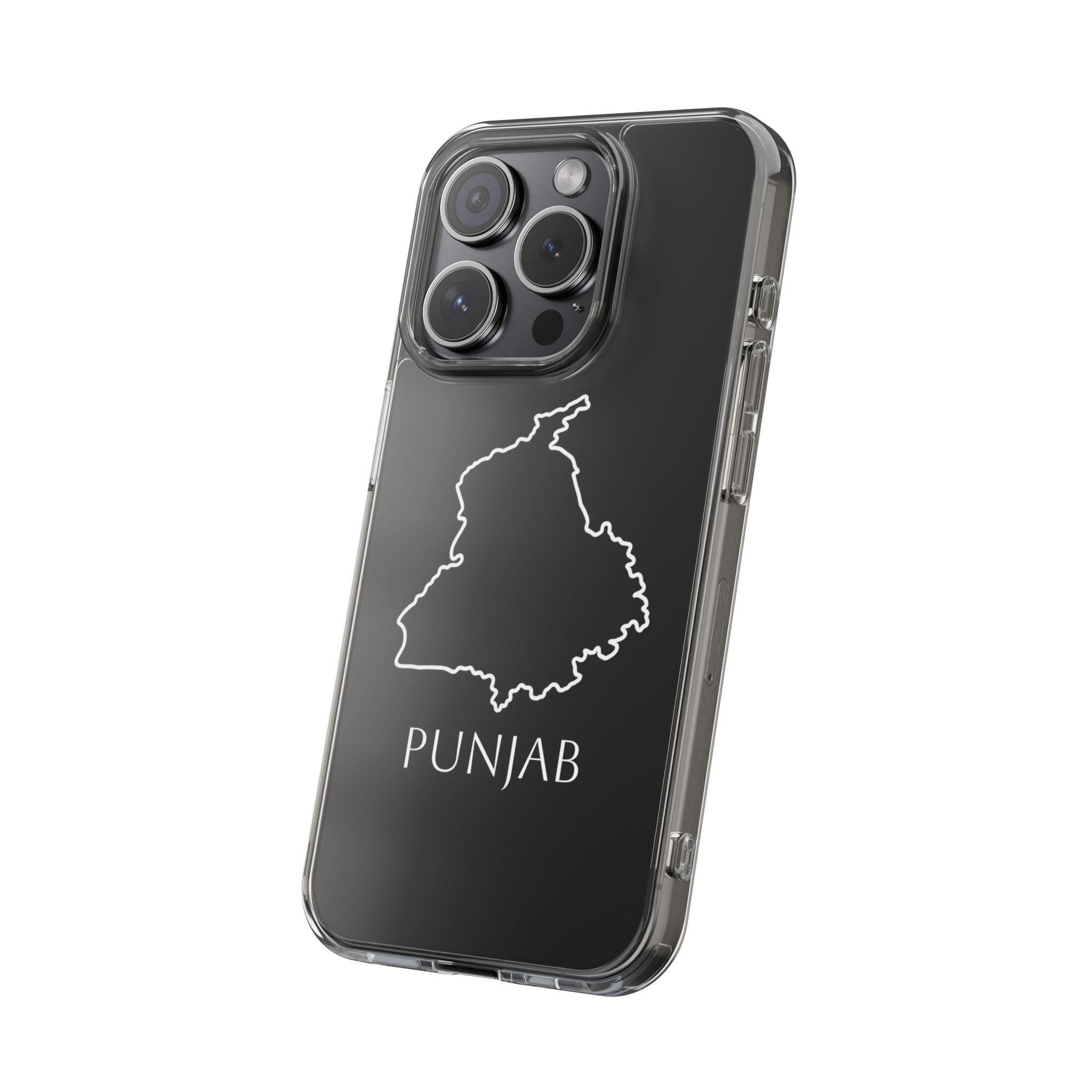 Punjab Clear Impact-Resistant Phone Case