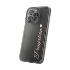 Punjaban clear phone case