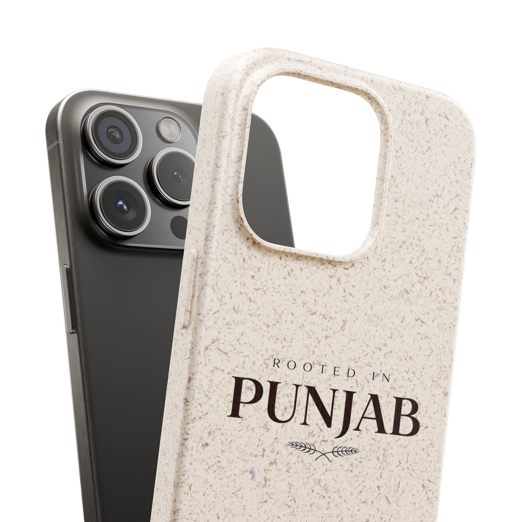 Rooted In Punjab Biodegradable Phone Case