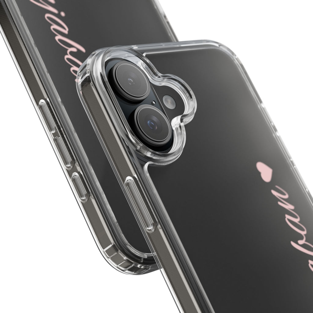 Punjaban clear phone case