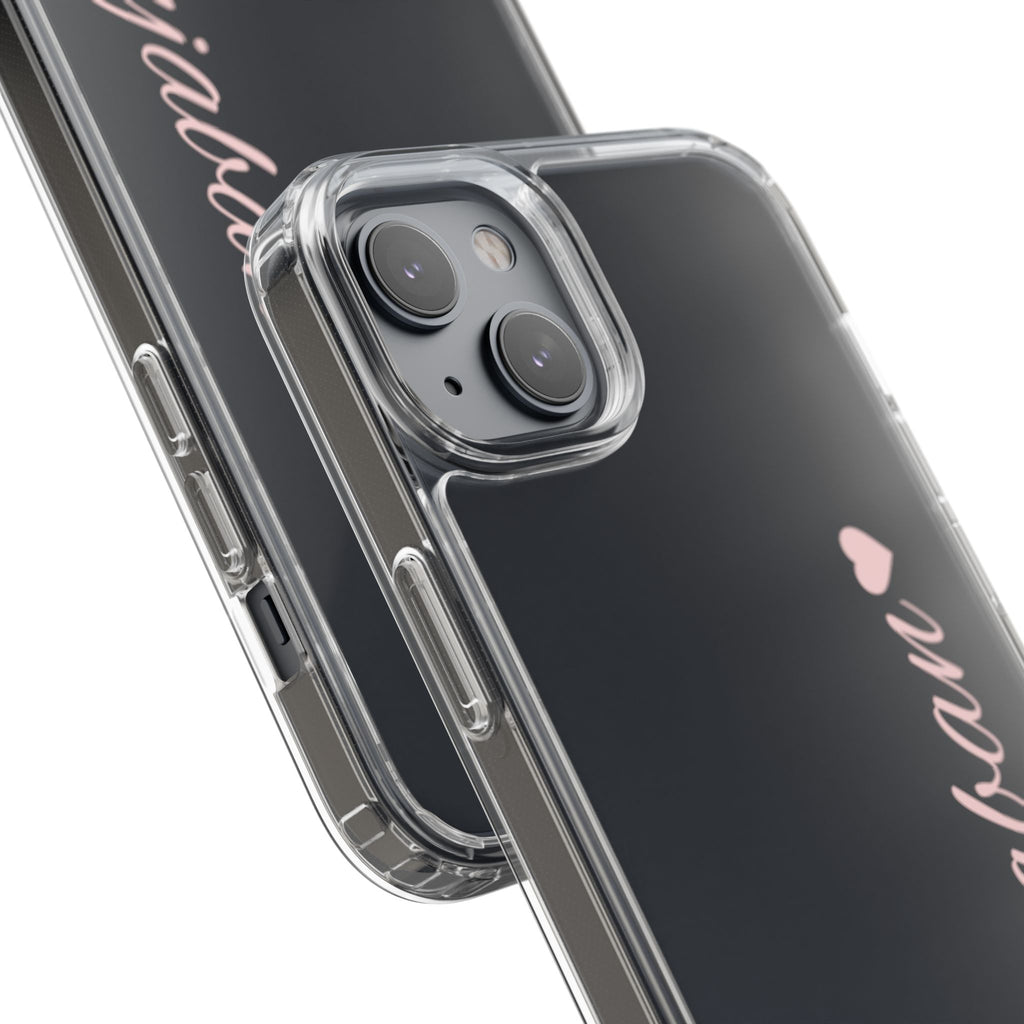 Punjaban clear phone case