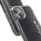 Punjaban clear phone case