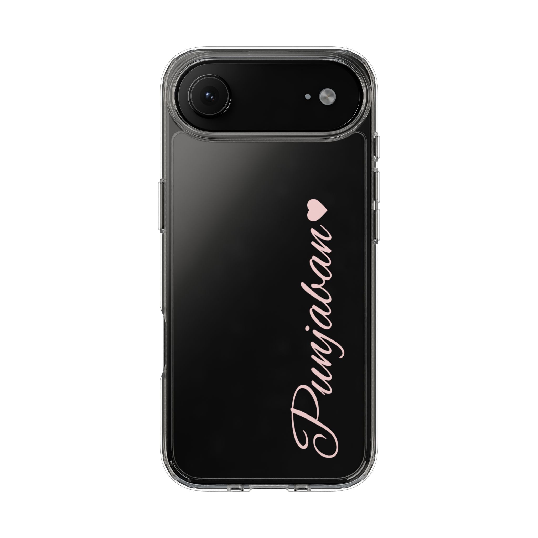 Punjaban clear phone case