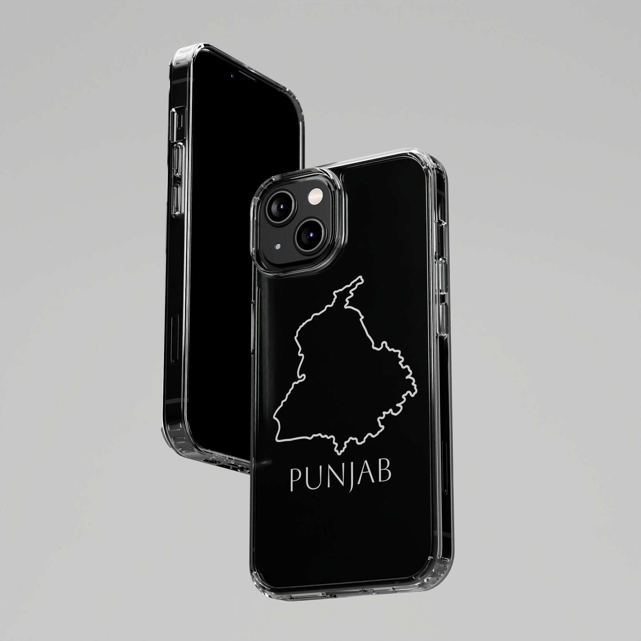 Punjab Clear Impact-Resistant Phone Case