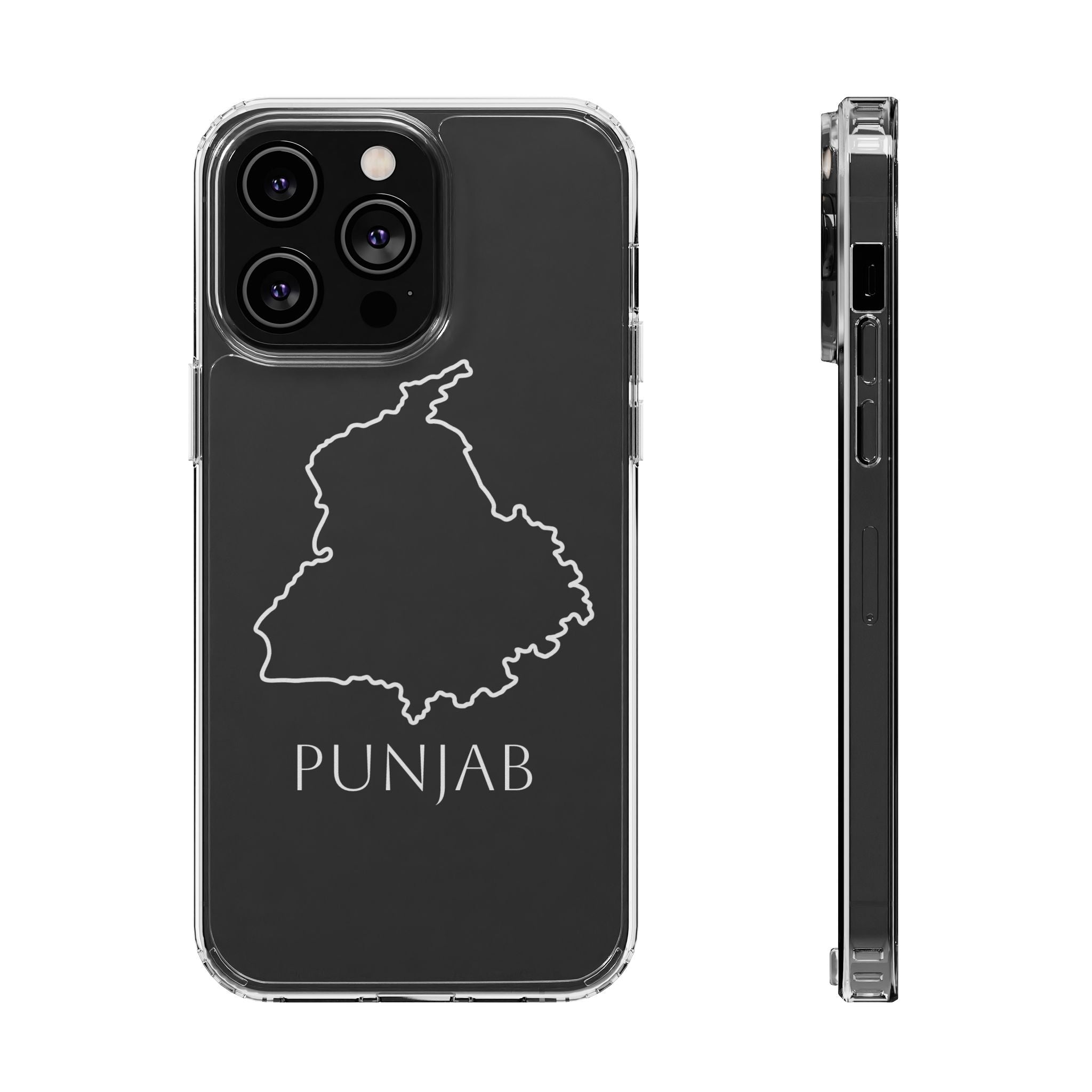 Punjab Clear Impact-Resistant Phone Case