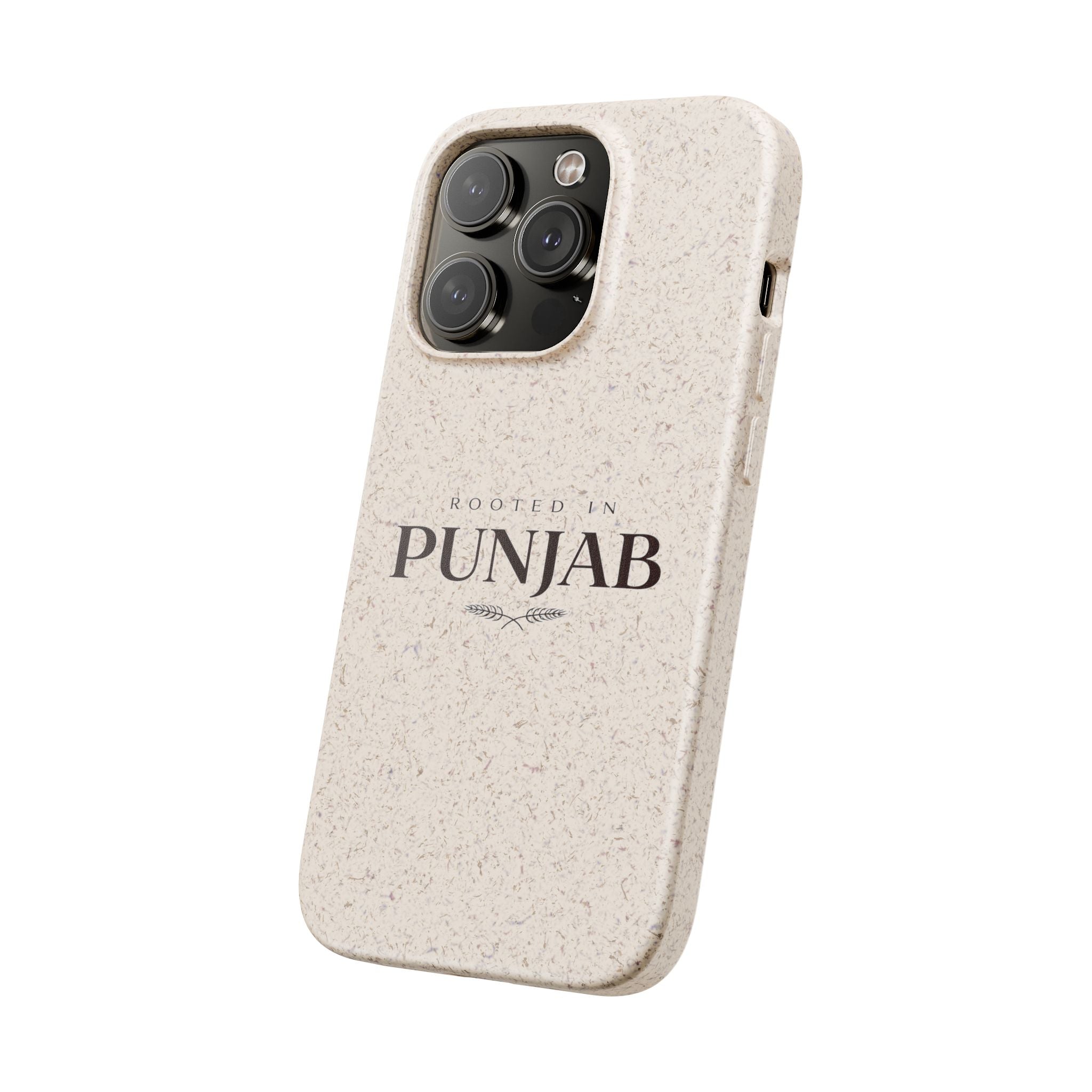 Rooted In Punjab Biodegradable Phone Case