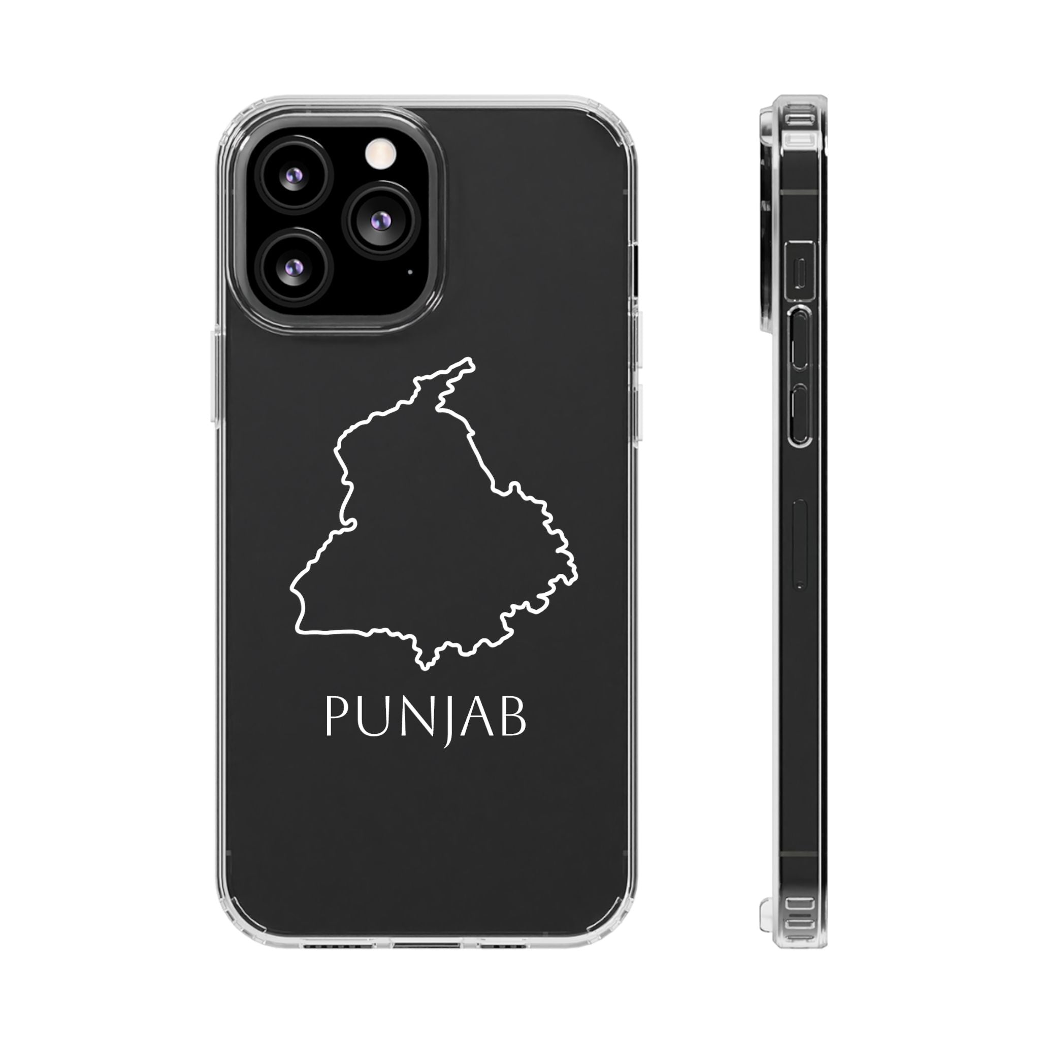 Punjab Clear Impact-Resistant Phone Case