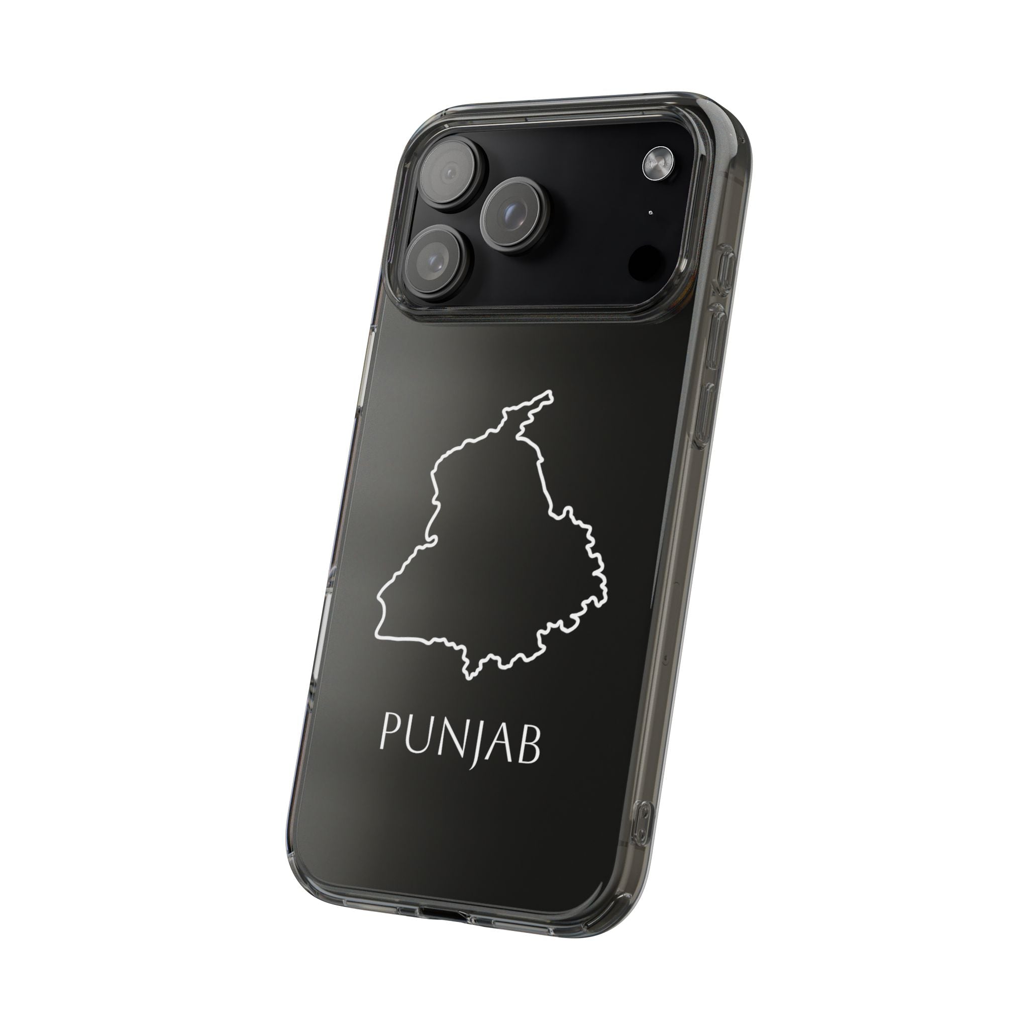 Punjab Clear Impact-Resistant Phone Case