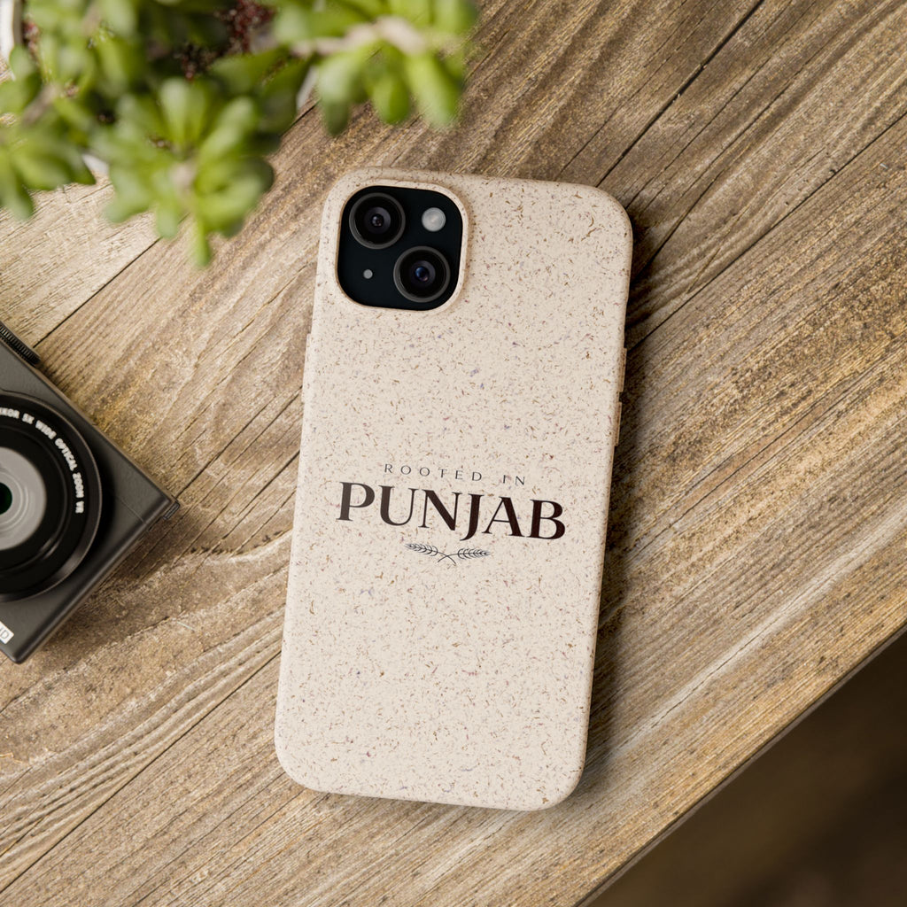Rooted In Punjab Biodegradable Phone Case