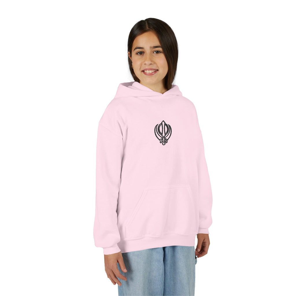 Embroidered Junior Khanda Hoodie