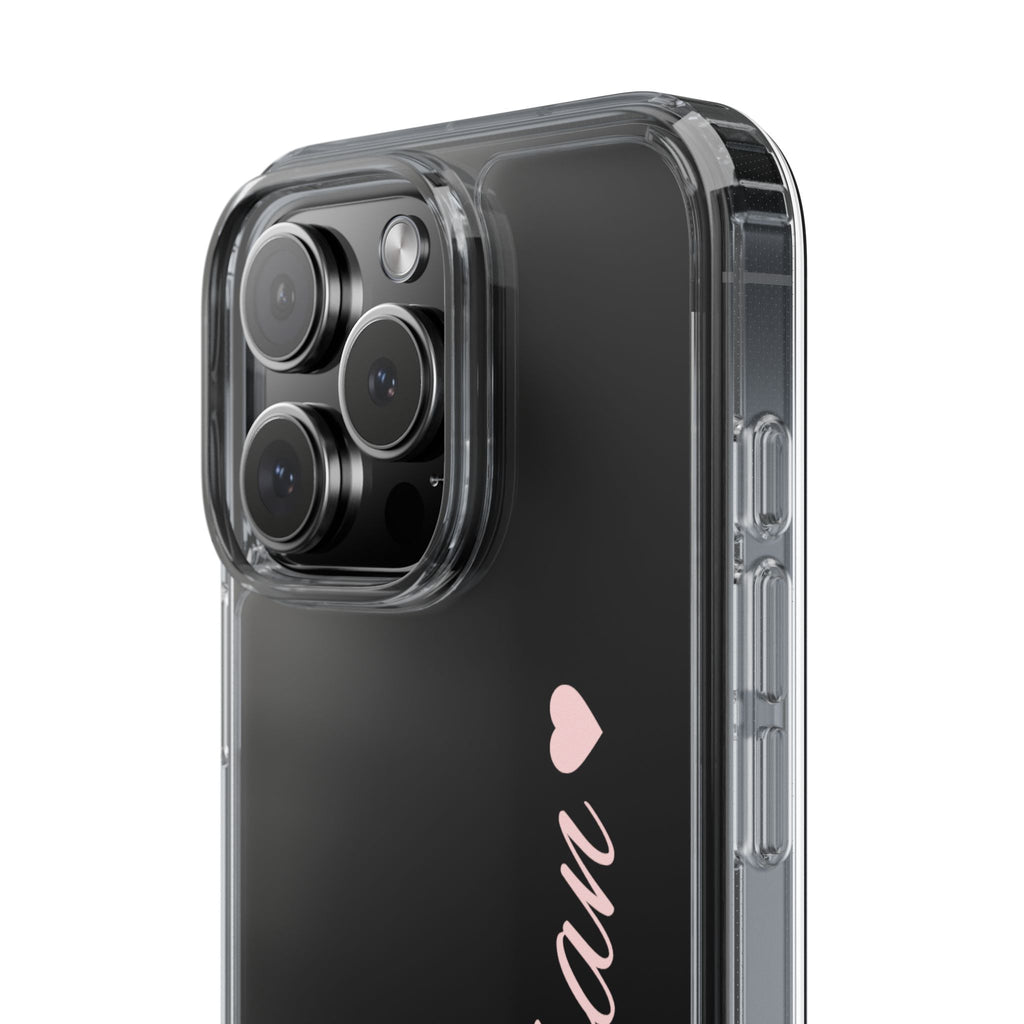 Punjaban clear phone case