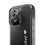 Punjaban clear phone case