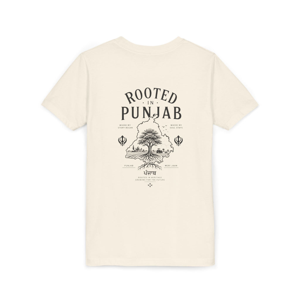 Junior "Rooted in Punjab" T shirt