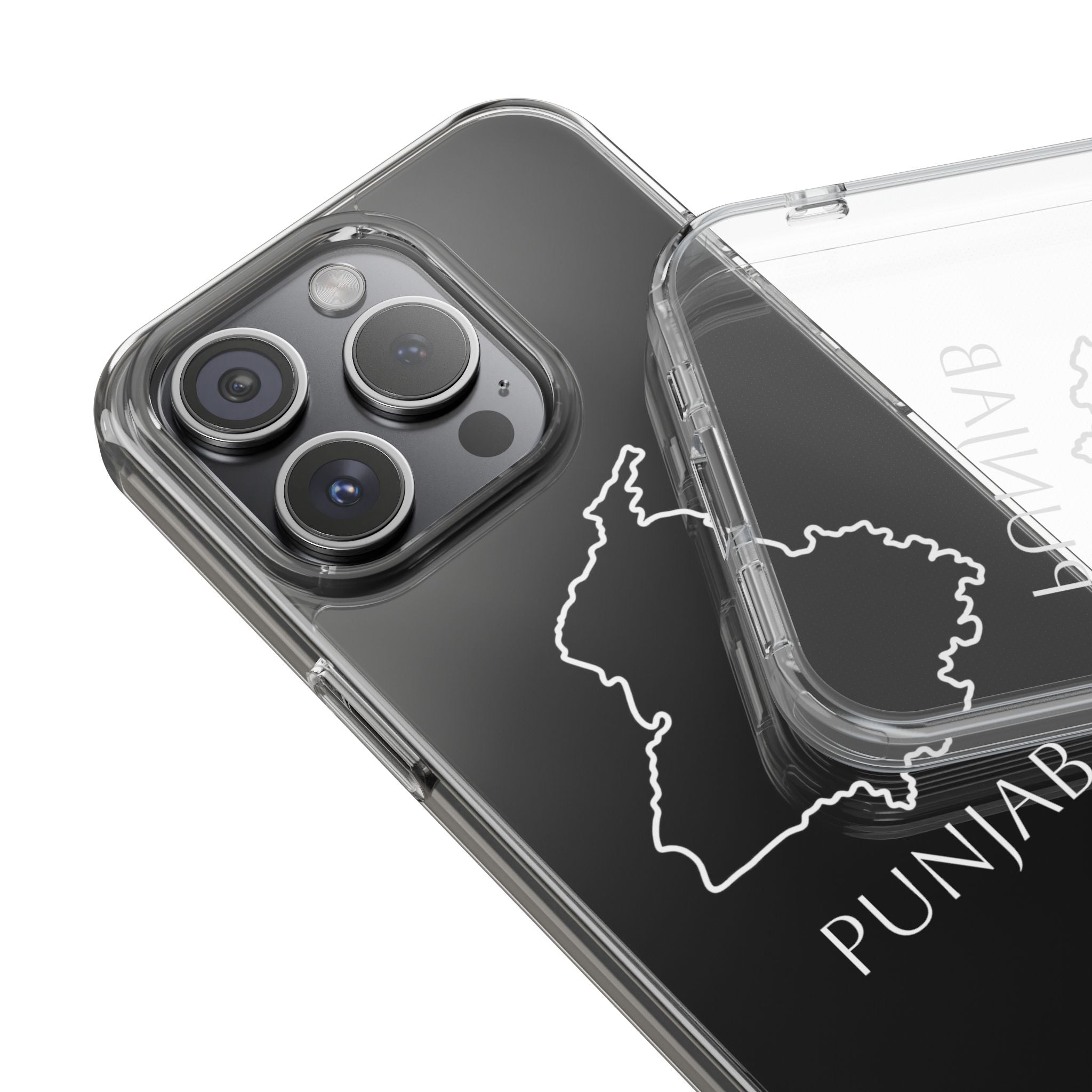 Punjab Clear Impact-Resistant Phone Case