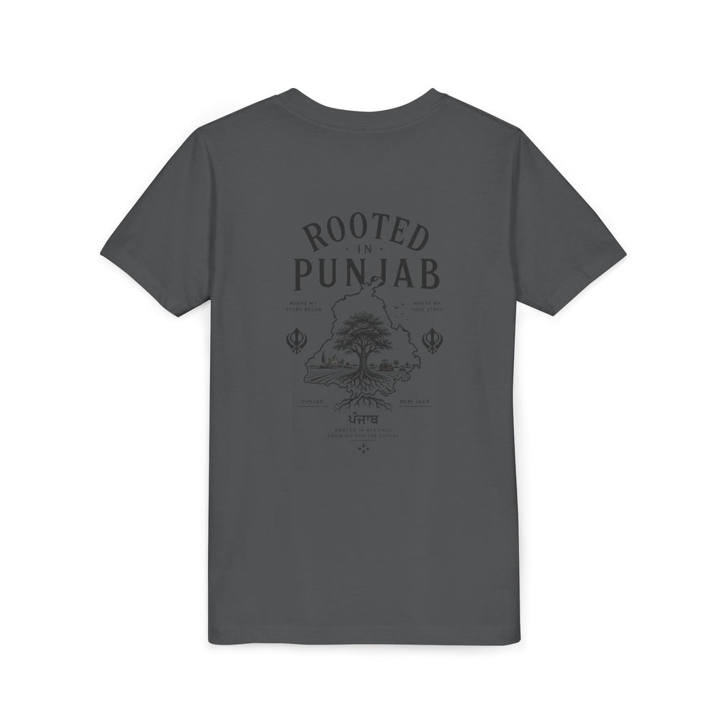 Junior "Rooted in Punjab" T shirt
