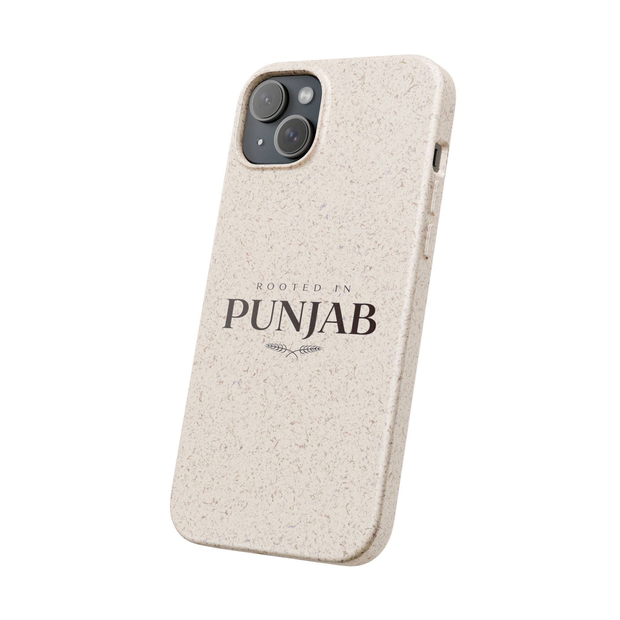 Rooted In Punjab Biodegradable Phone Case