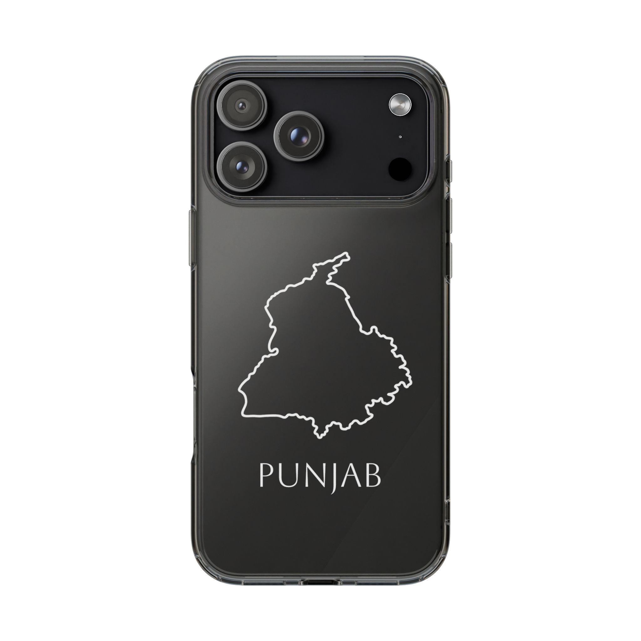 Punjab Clear Impact-Resistant Phone Case