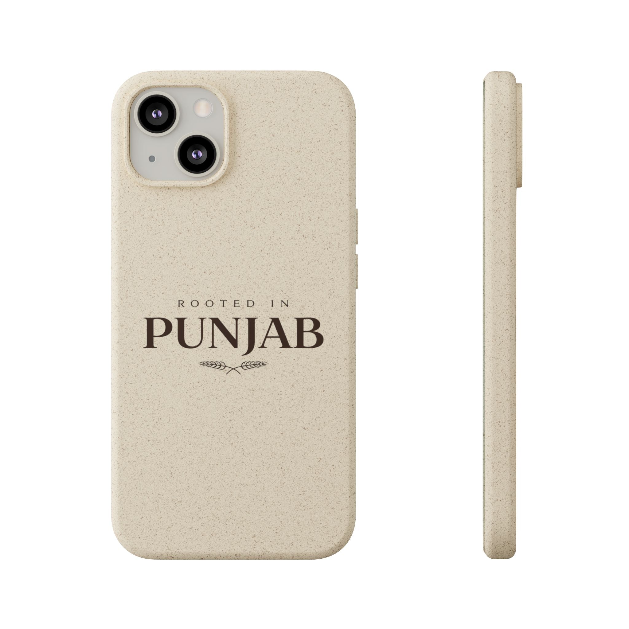 Rooted In Punjab Biodegradable Phone Case