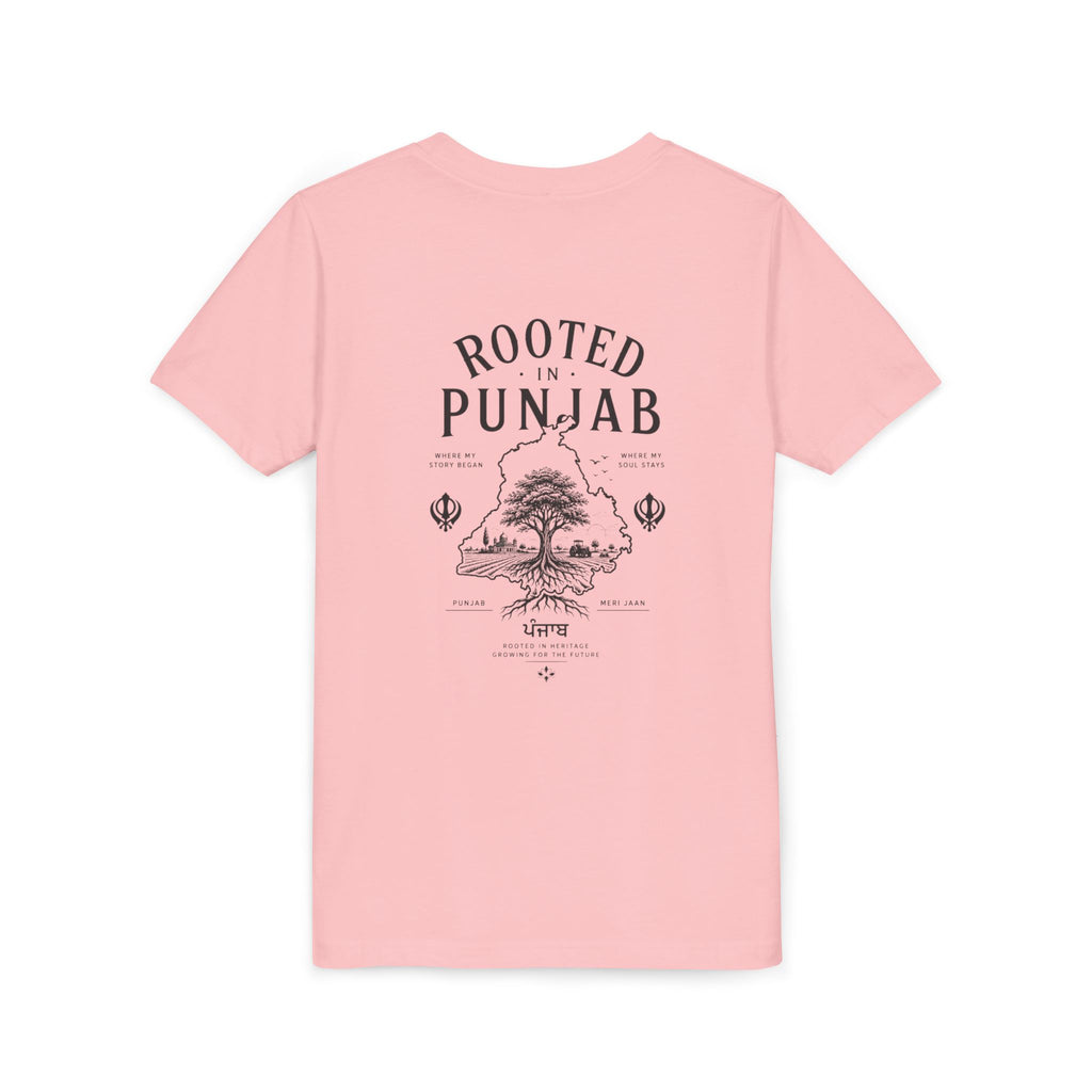 Junior "Rooted in Punjab" T shirt