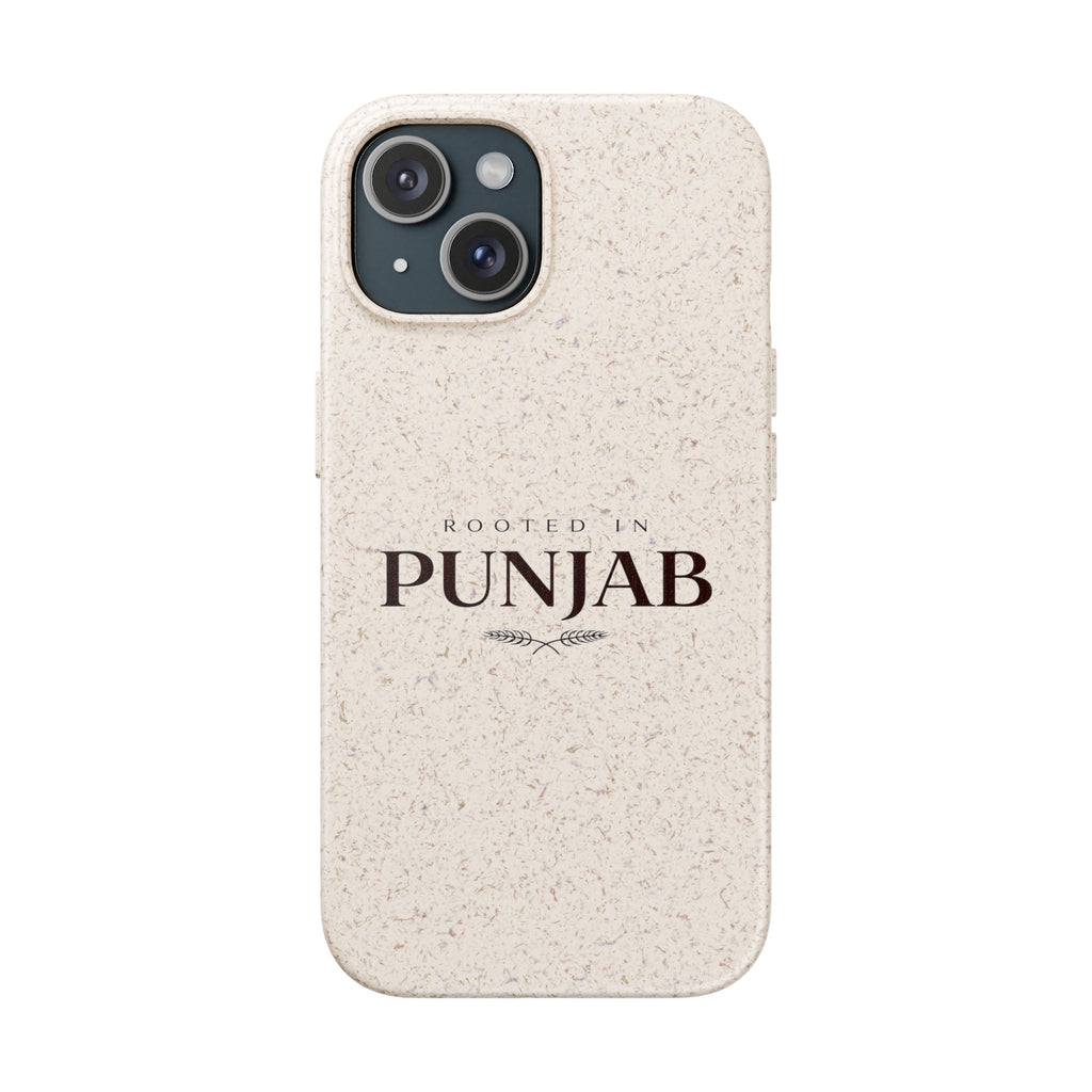 Rooted In Punjab Biodegradable Phone Case