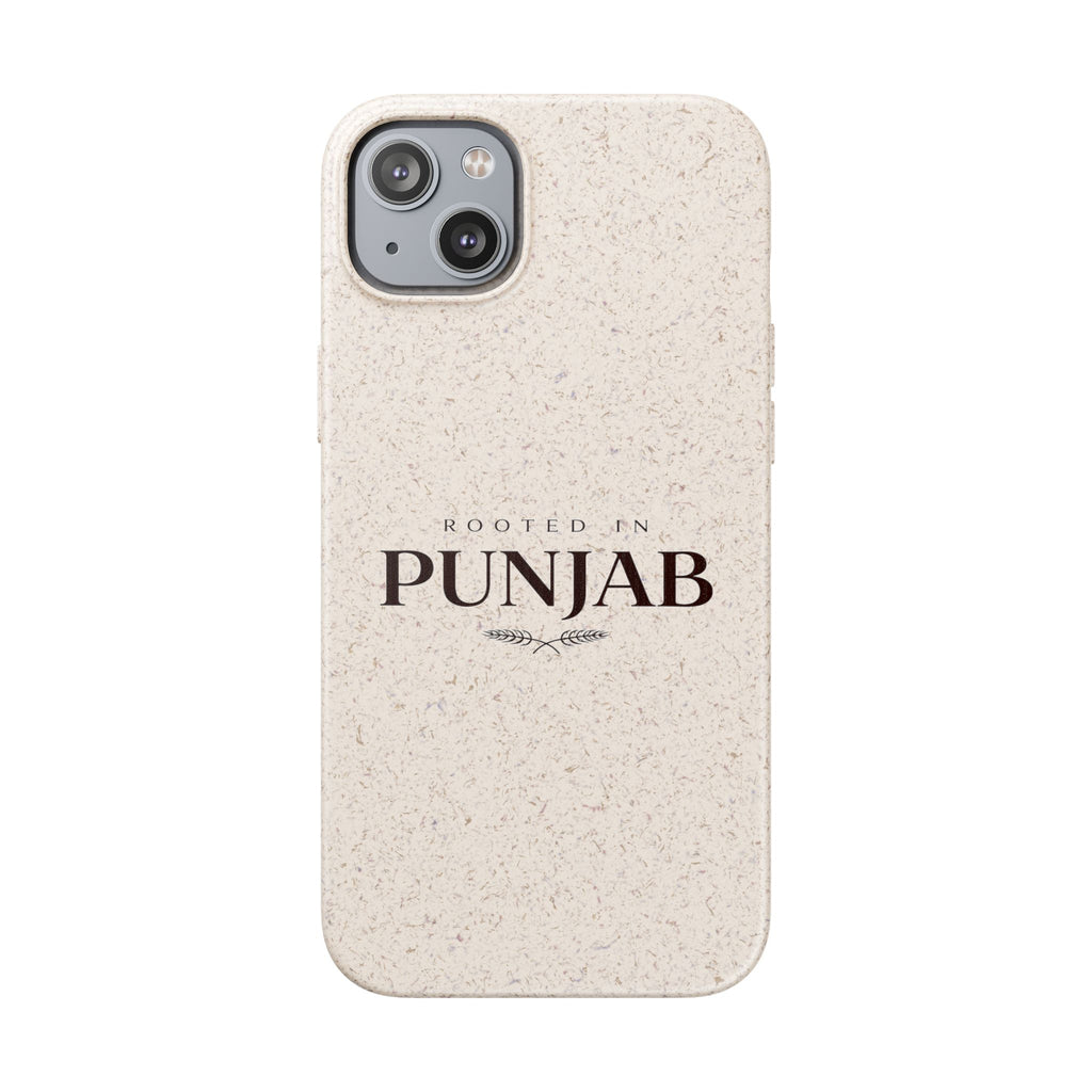 Rooted In Punjab Biodegradable Phone Case