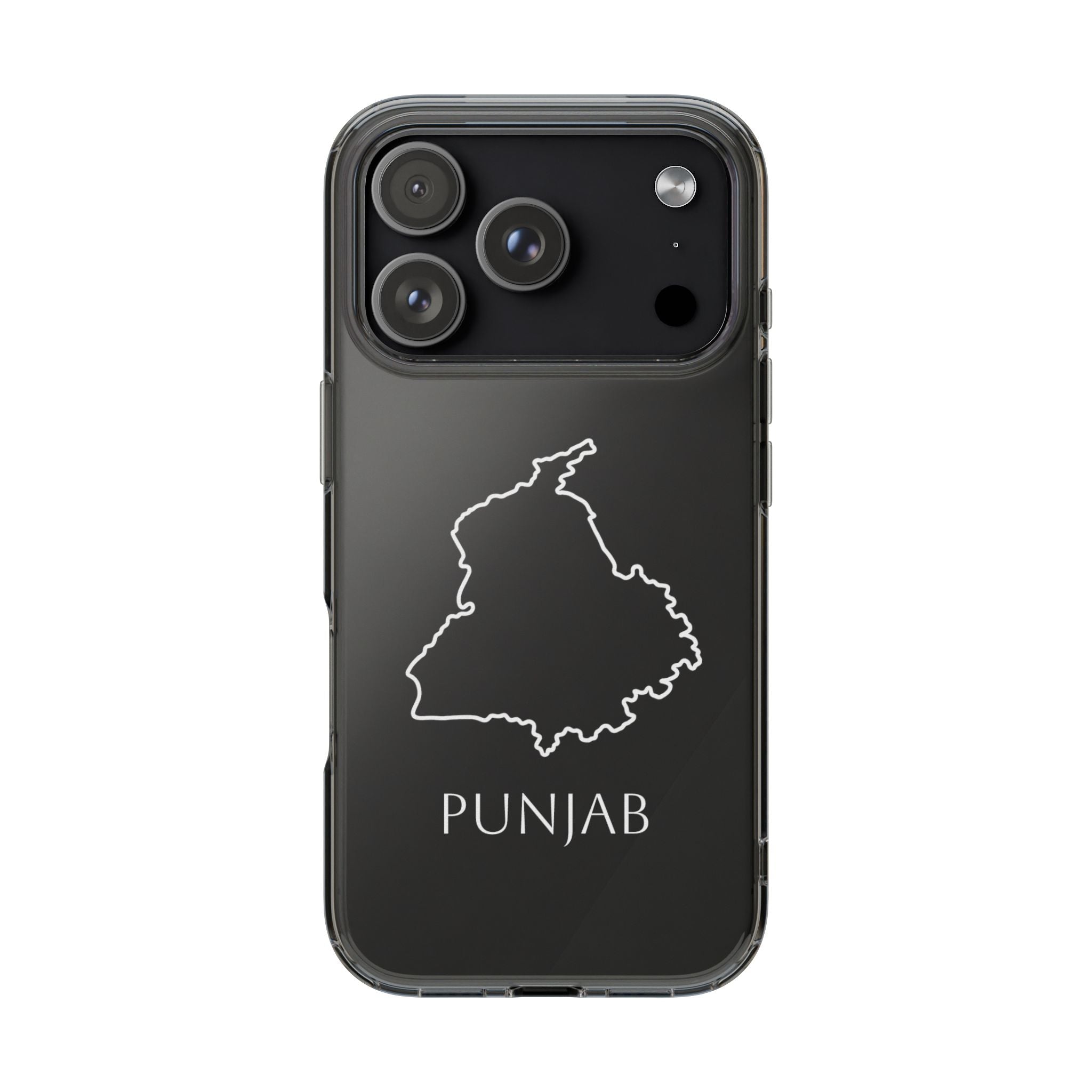 Punjab Clear Impact-Resistant Phone Case