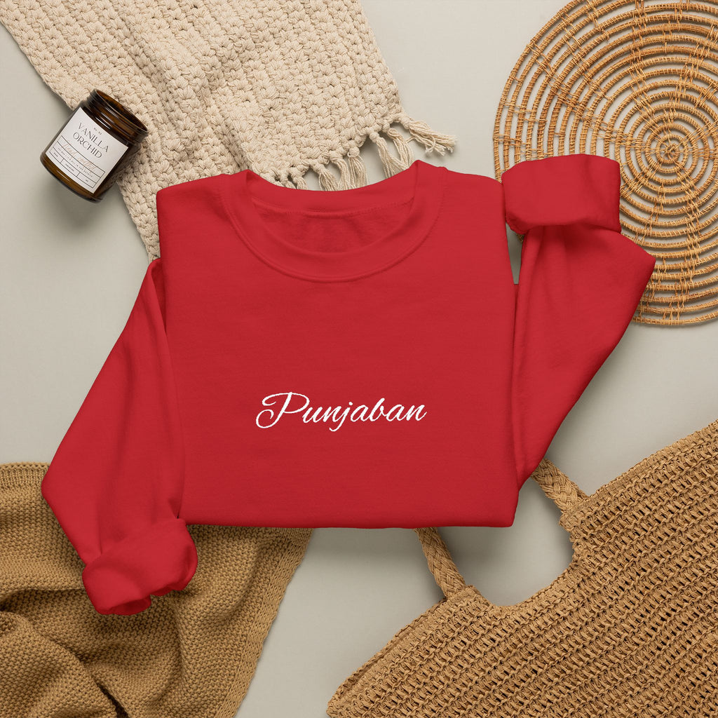Embroidered Punjaban Sweatshirt