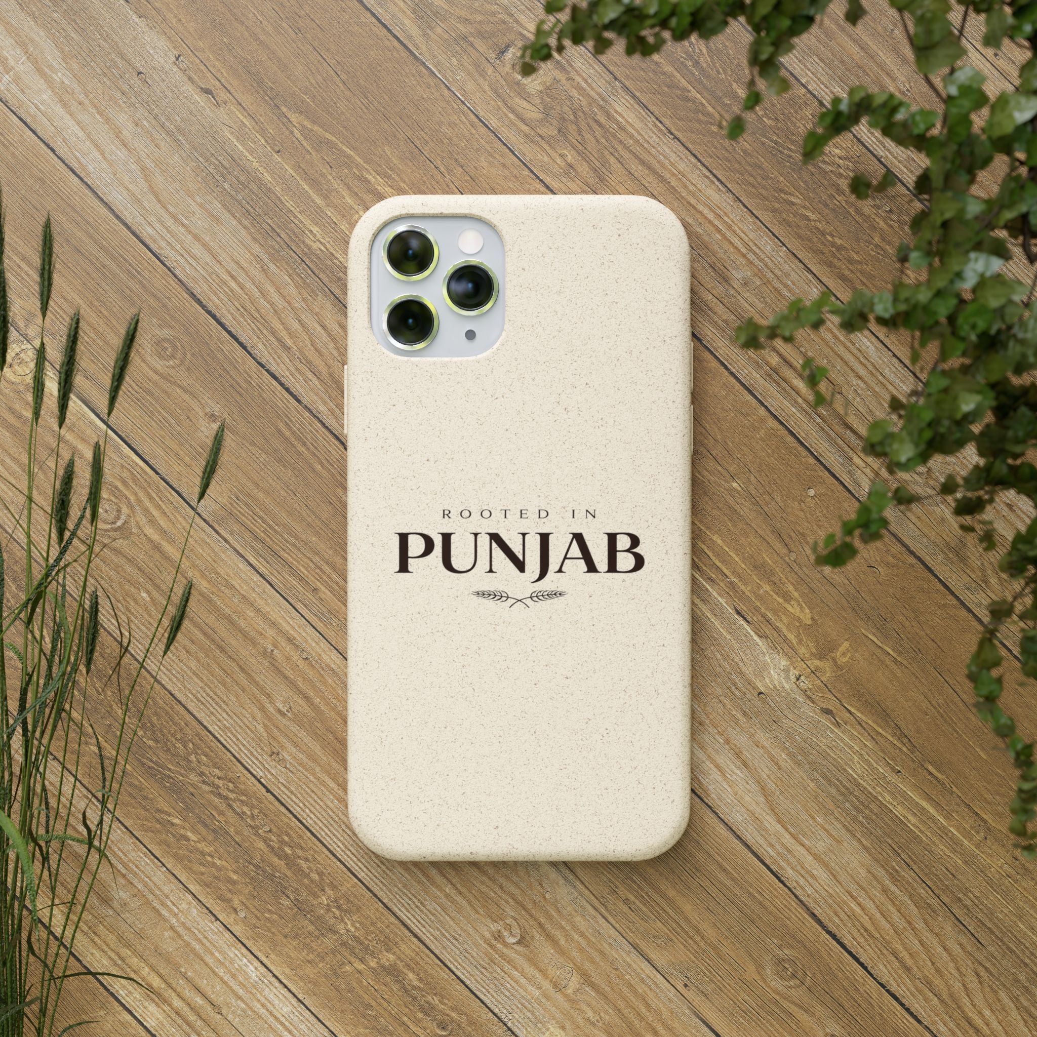 Rooted In Punjab Biodegradable Phone Case