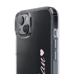 Punjaban clear phone case