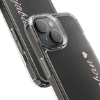 Punjaban clear phone case