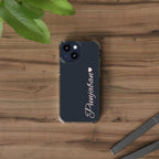 Punjaban clear phone case