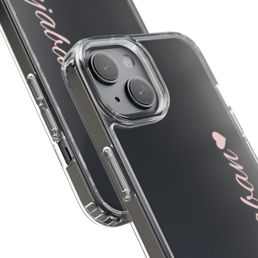 Punjaban clear phone case