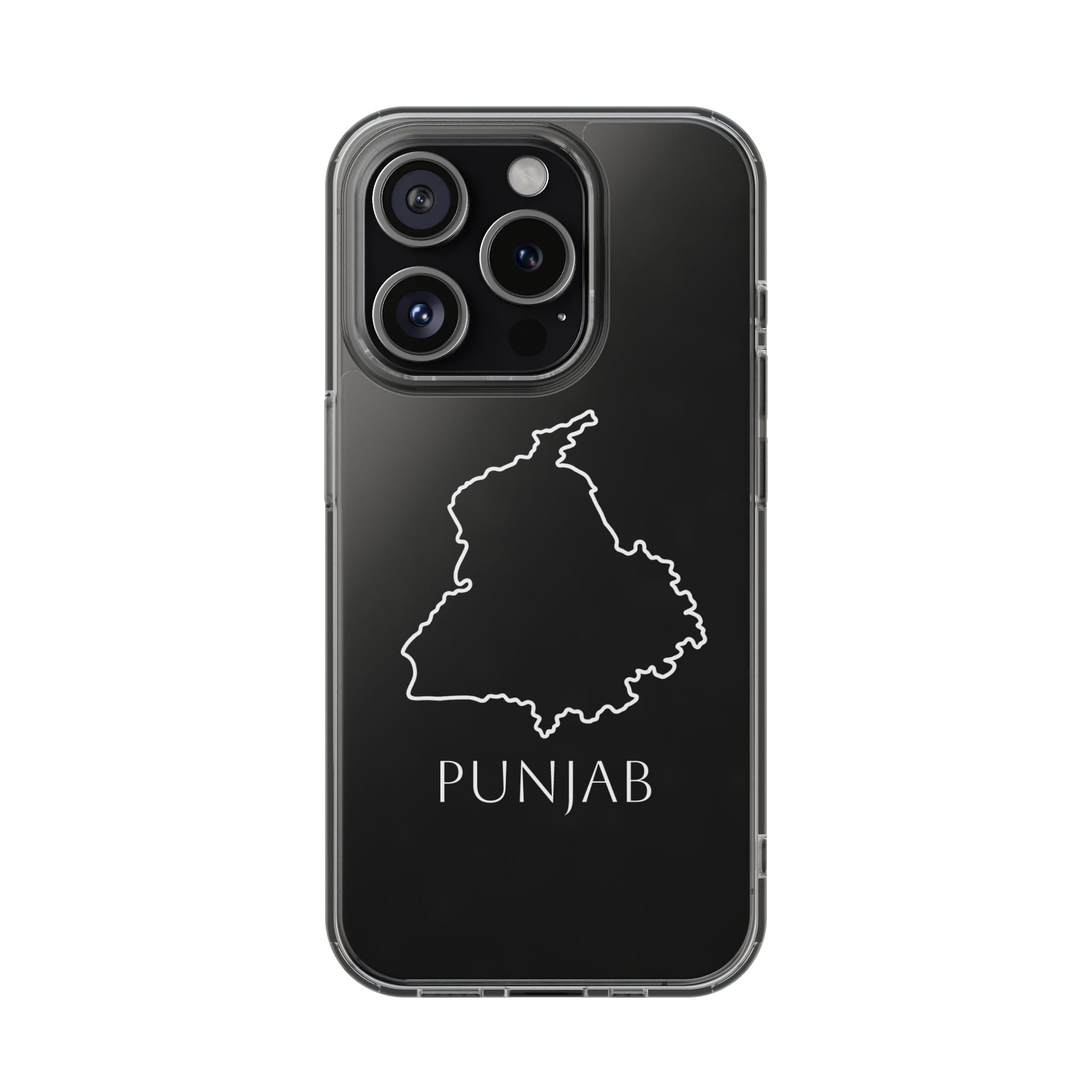 Punjab Clear Impact-Resistant Phone Case