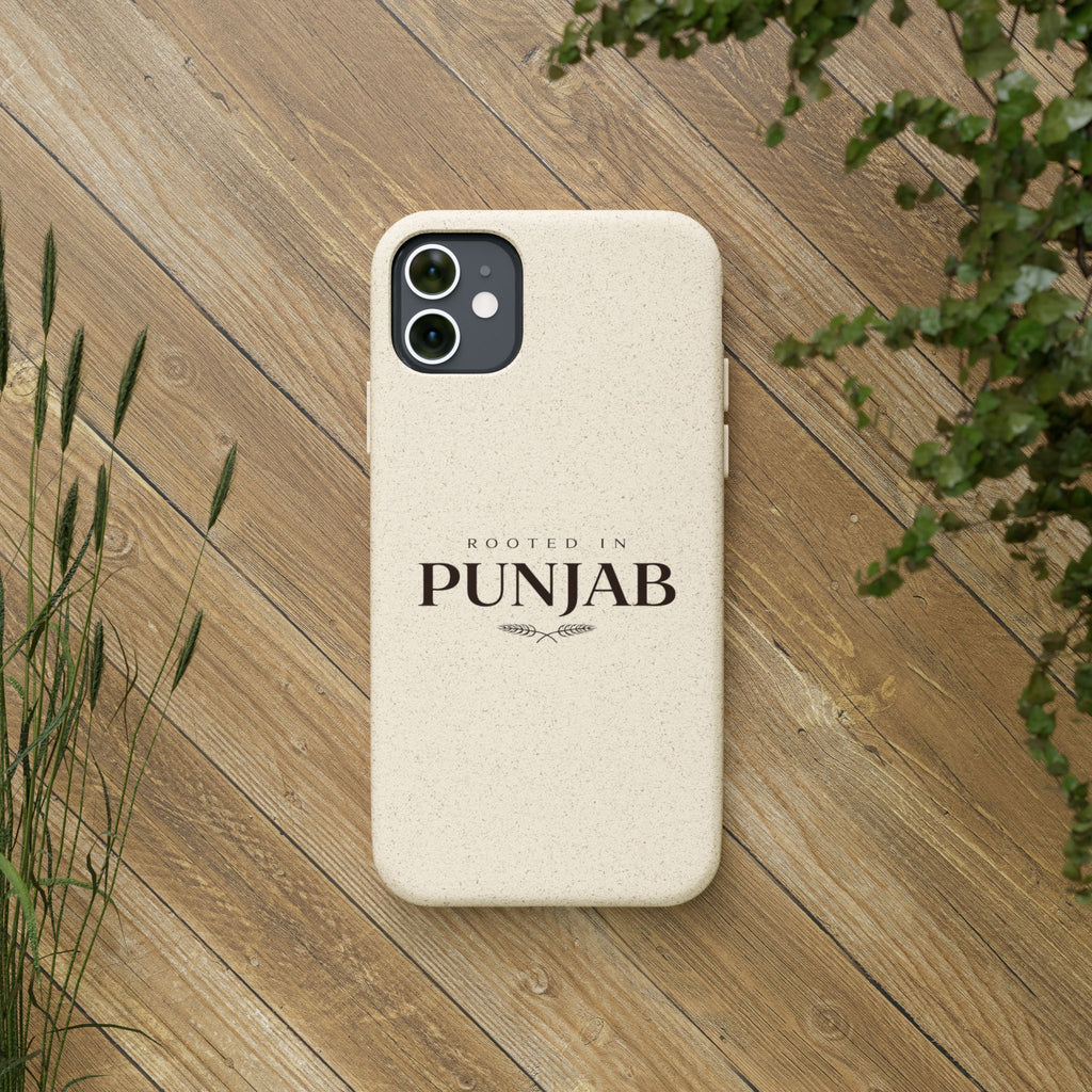 Rooted In Punjab Biodegradable Phone Case