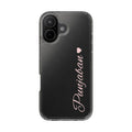 Punjaban clear phone case