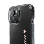 Punjaban clear phone case