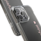 Punjaban clear phone case
