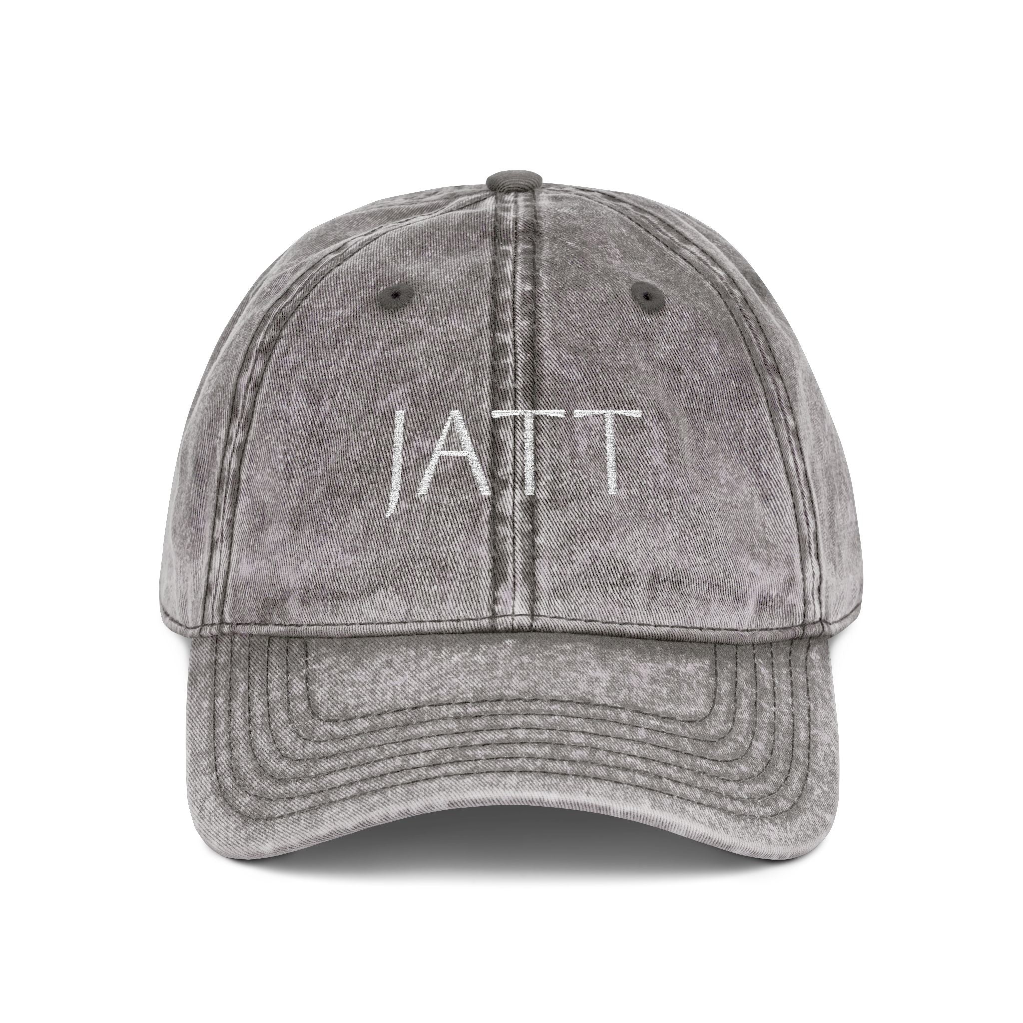 Embroidered "JATT" Cap