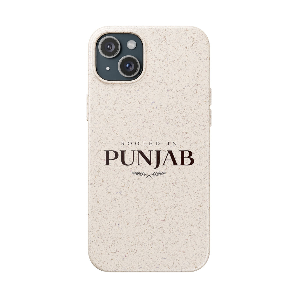 Rooted In Punjab Biodegradable Phone Case