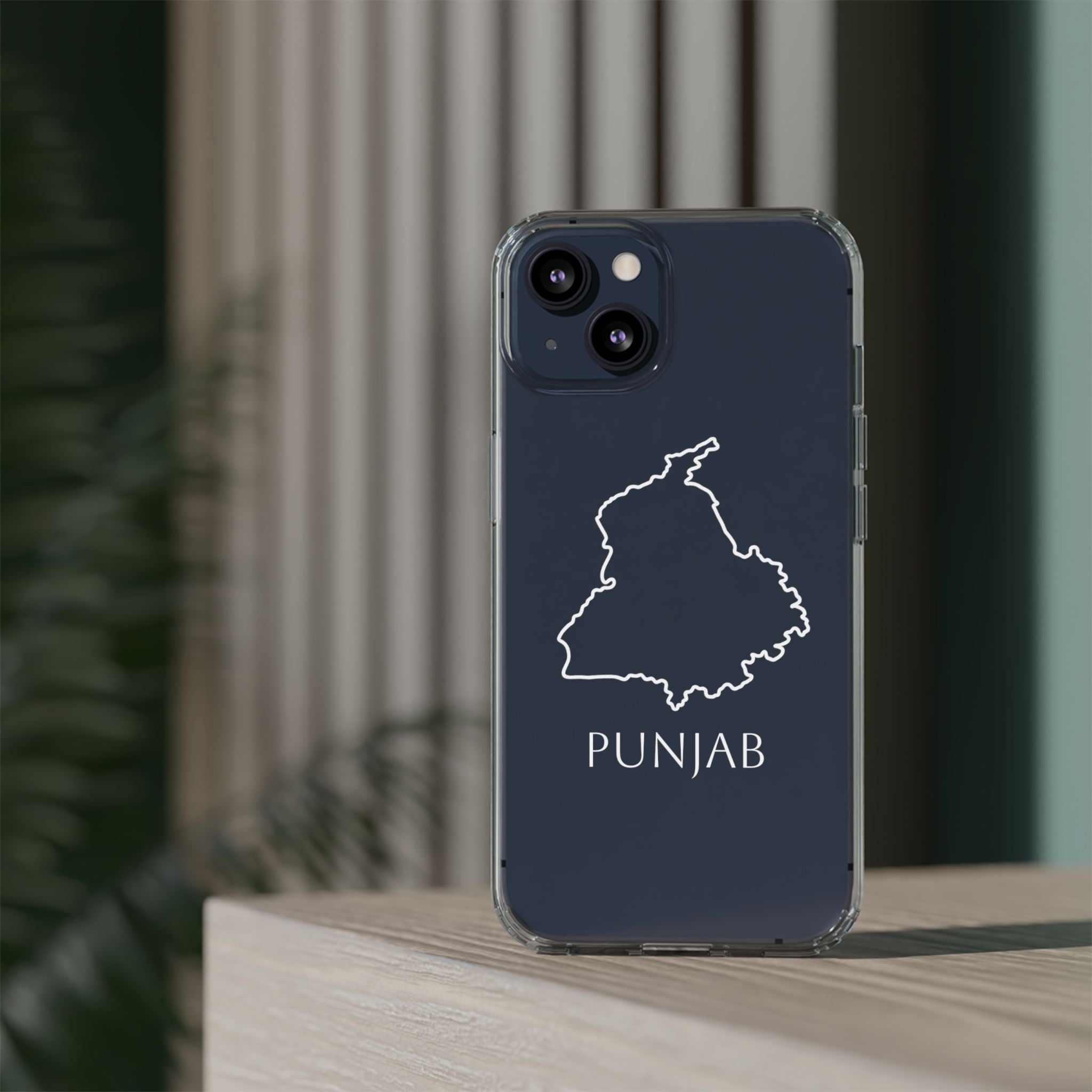 Punjab Clear Impact-Resistant Phone Case