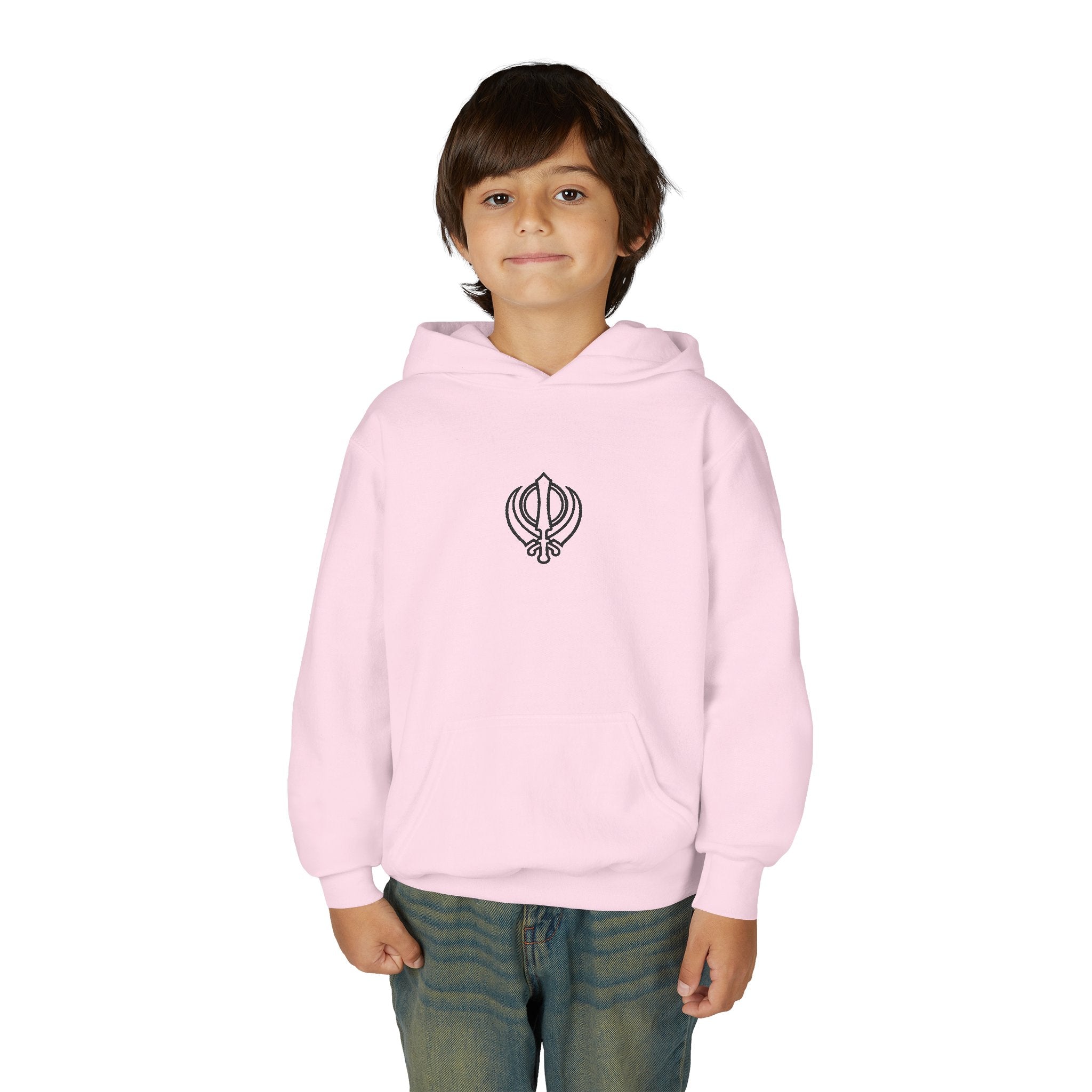 Embroidered Junior Khanda Hoodie