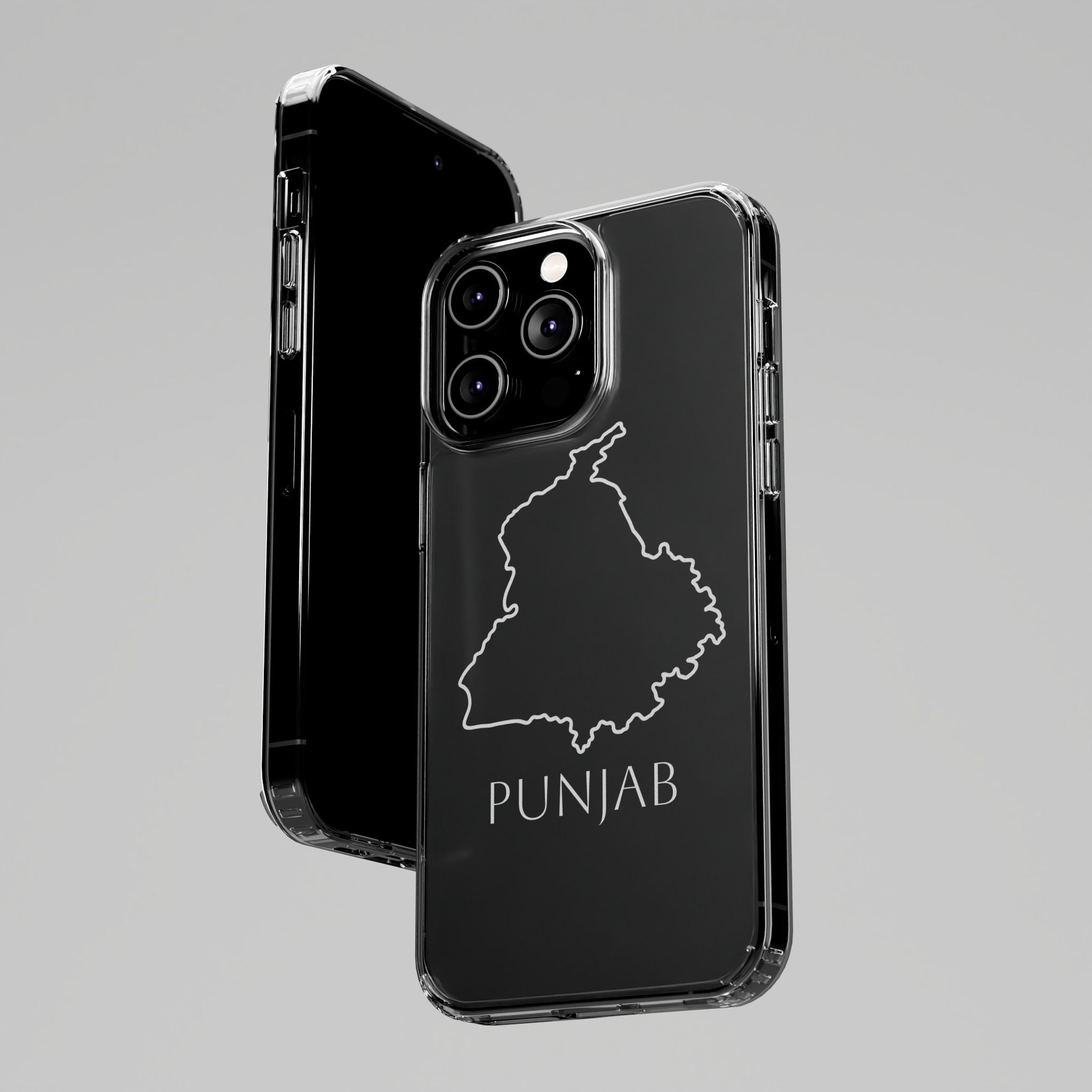 Punjab Clear Impact-Resistant Phone Case