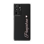 Punjaban clear phone case
