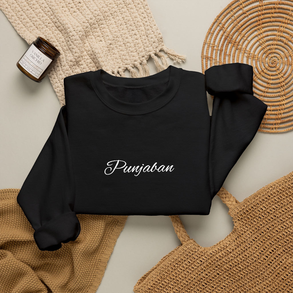Embroidered Punjaban Sweatshirt