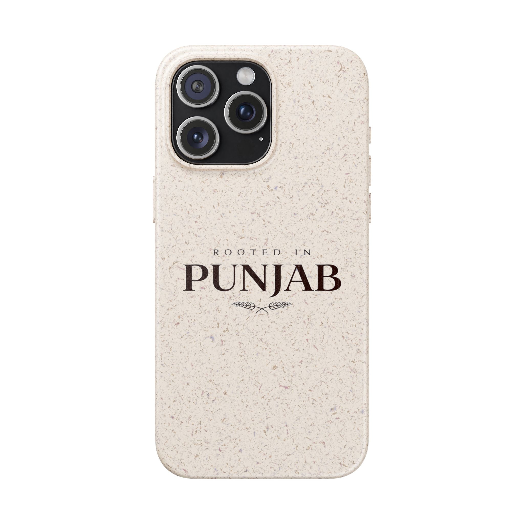 Rooted In Punjab Biodegradable Phone Case